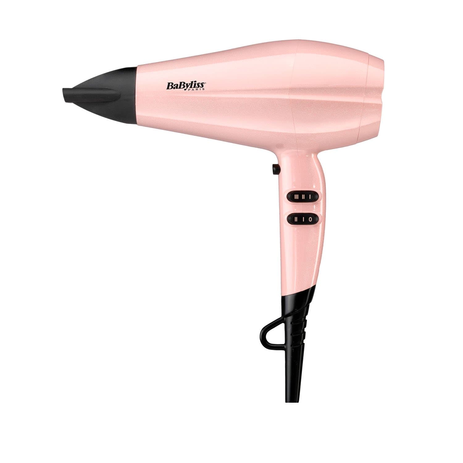 BABYLISS DC DRYER 2200W ROSE BLUSH  ADVANCED ONIC FRIZZ CONTROL 3 HEAT 2 SPEED COOL SHOT  LIGHT - 5337PRSDE