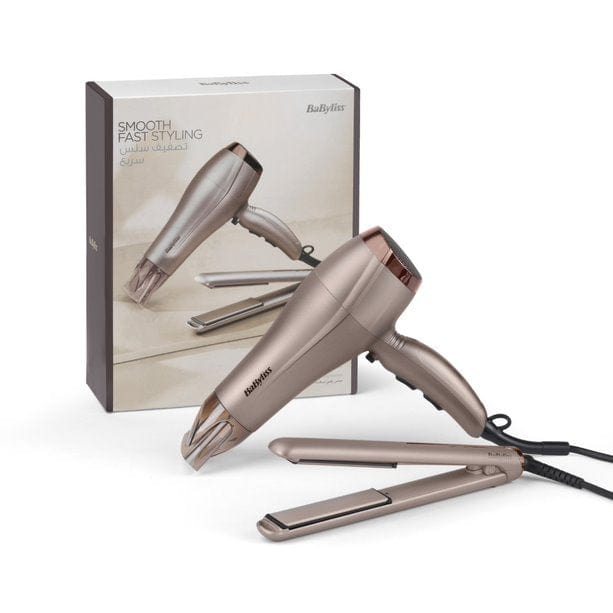 Babyliss Dryer 2300 Watts + Straightener 235 D