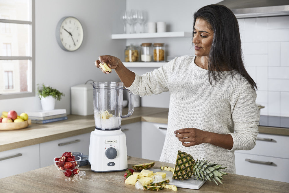 Kenwood 1.5L Blender With Mill 650W White Blp41.H0Wh