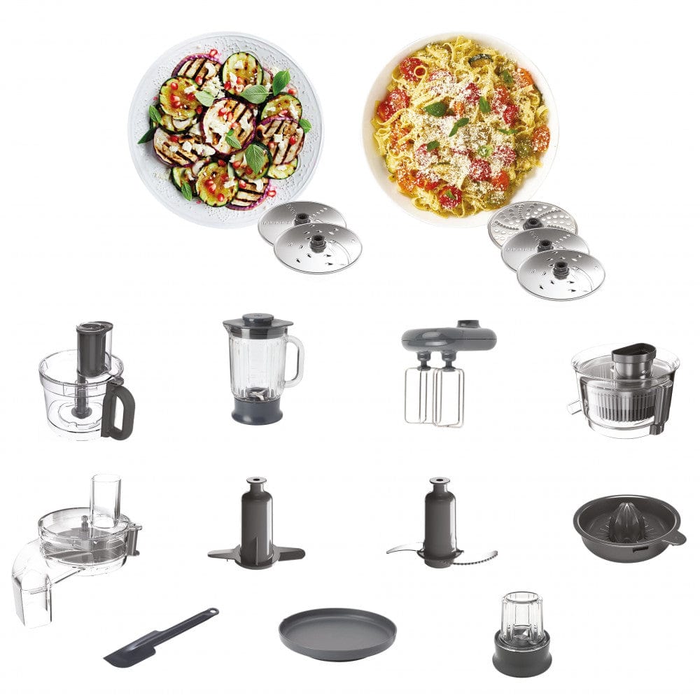 Kenwood 1000W Multi-Functional Food Processor Silver, Fdm71.980Ss