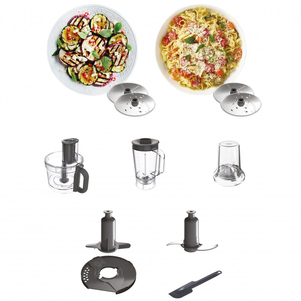 Kenwood 1000W Multi-Functional Food Processor White Fdp65.400Wh