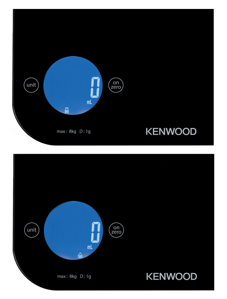 Kenwood Digital Kitchen Scale 5G-8Kg Black, Wep50.000Bk