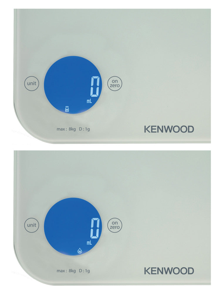 Kenwood Digital Kitchen Scale 5G-8Kg White, Wep50.000Wh