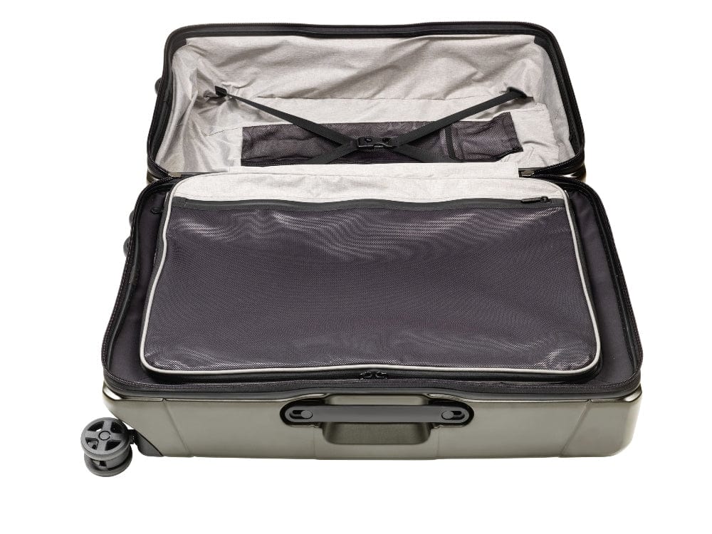 Victorinox Lexicon Global Carry-On 55Cm Hardcase 4 Double Wheel Cabin Luggage Trolley Case Titanium - 602104