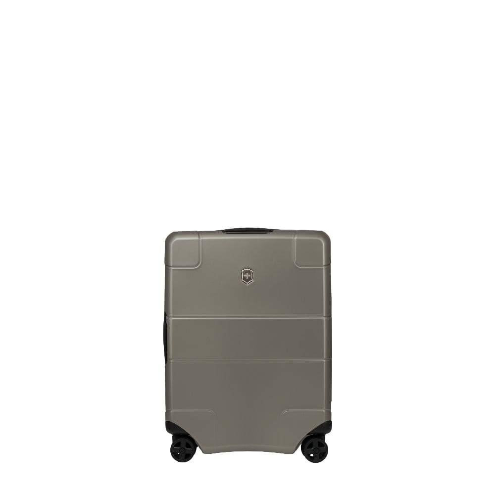 Victorinox Lexicon Global Carry-On 55Cm Hardcase 4 Double Wheel Cabin Luggage Trolley Case Titanium - 602104
