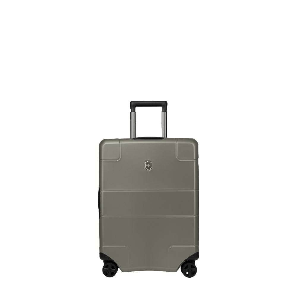 Victorinox Lexicon Global Carry-On 55Cm Hardcase 4 Double Wheel Cabin Luggage Trolley Case Titanium - 602104