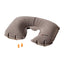 Wenger TA Inflatable Neck Travel Pillow with Ear Plugs Grey - 604585