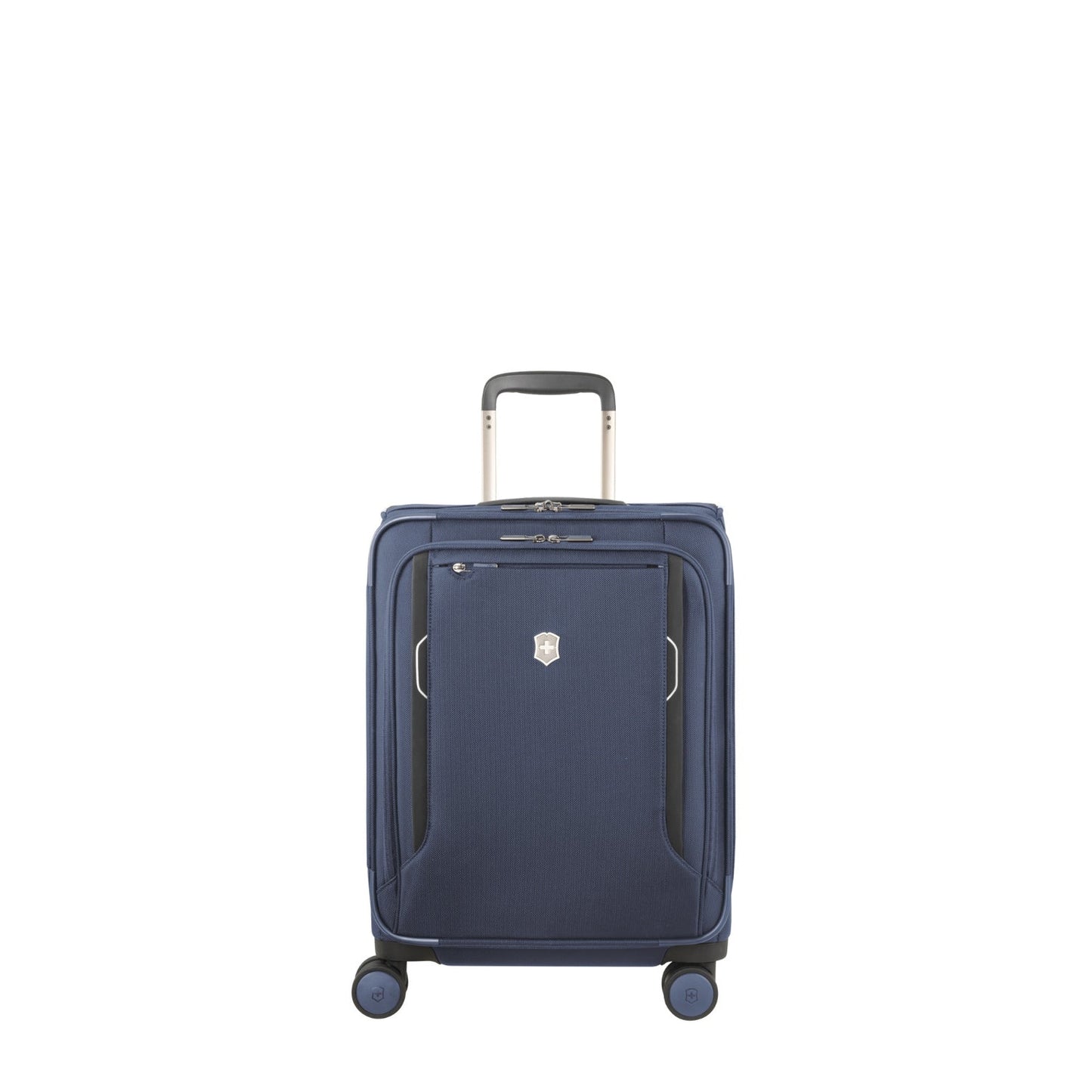 Victorinox Werks Traveler 6.0 55cm Softcase Expandable 4 Double Wheel Cabin Luggage Trolley Blue - 605403