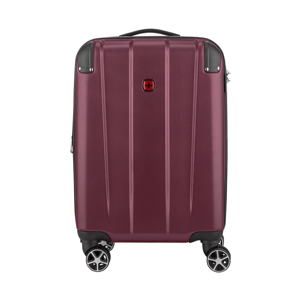 Wenger Protector Carry-On Hardside Expandable 55Cm Cabin Luggage Trolley Red - 612362