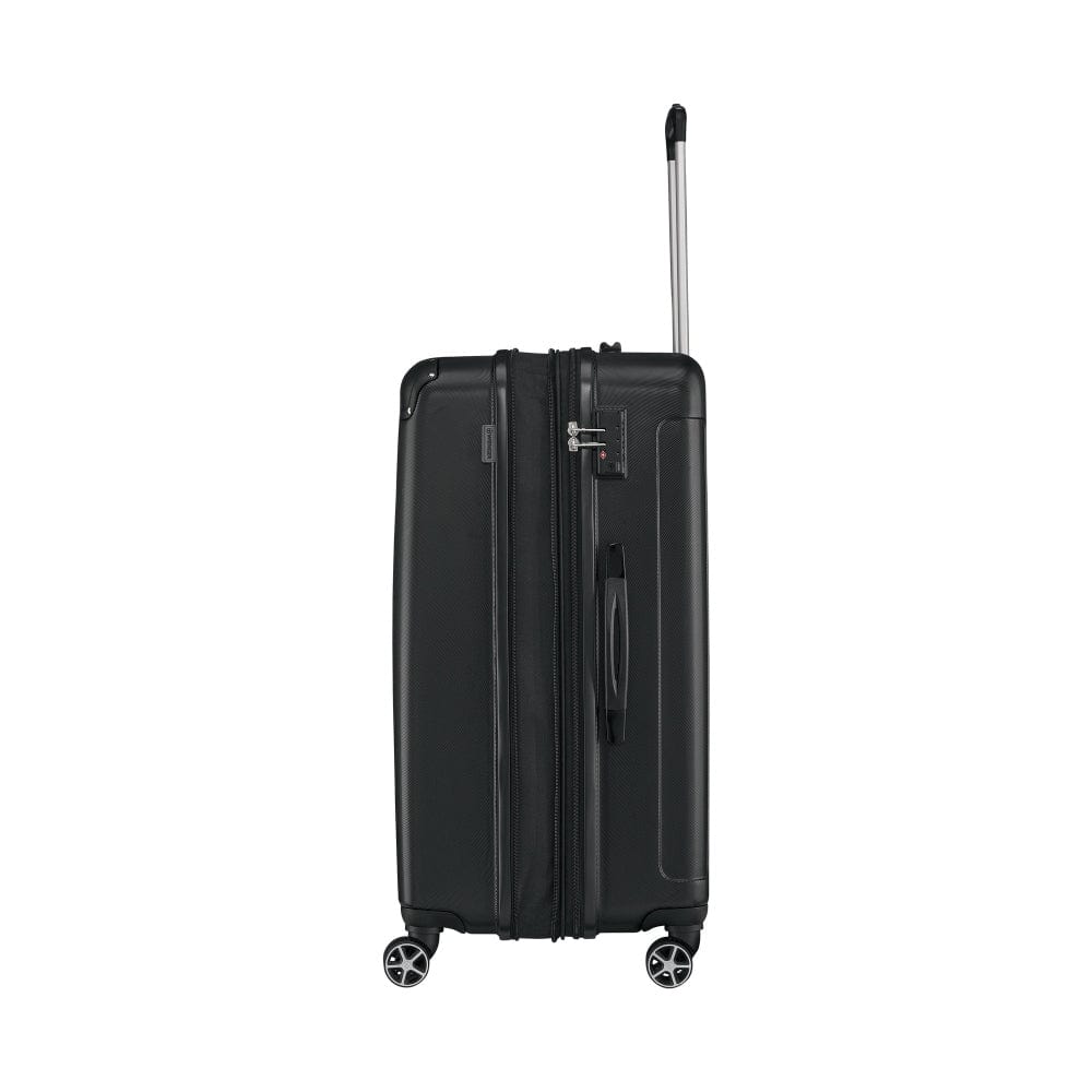 Wenger Protector Large Hardside Expandable 76Cm Check-In Luggage Trolley Black - 612365