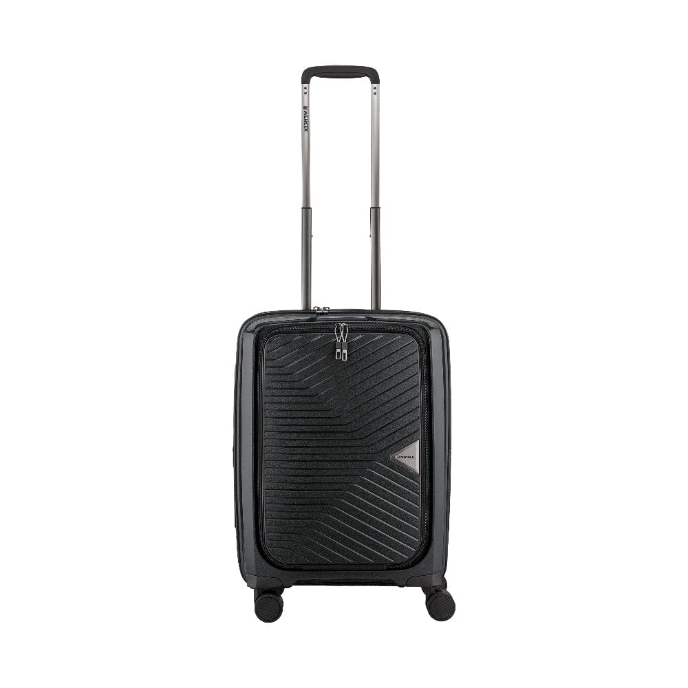 Wenger Ultra-Lite 3 Piece 55+67+76cm Hardside Expandable Check-In Luggage Trolley Set Black - 612369