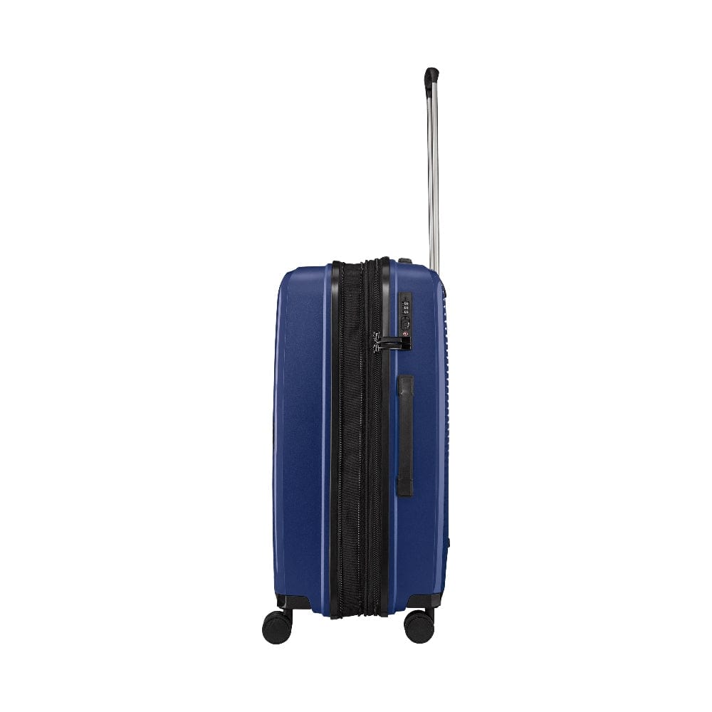 Wenger Ultra-Lite 3 Piece 55+67+76cm Hardside Expandable Check-In Luggage Trolley Set Blue - 612367