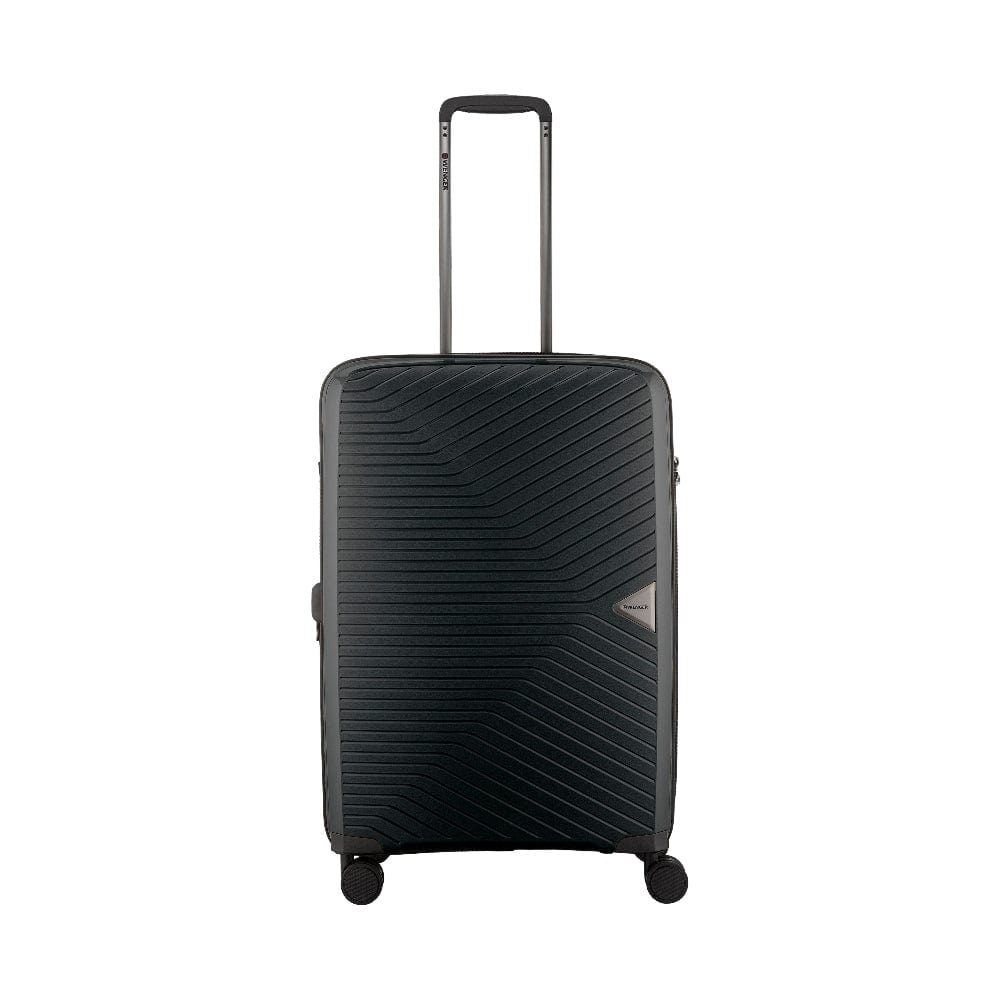 Wenger Ultra-Lite 3 Piece 55+67+76cm Hardside Expandable Check-In Luggage Trolley Set Black - 612369
