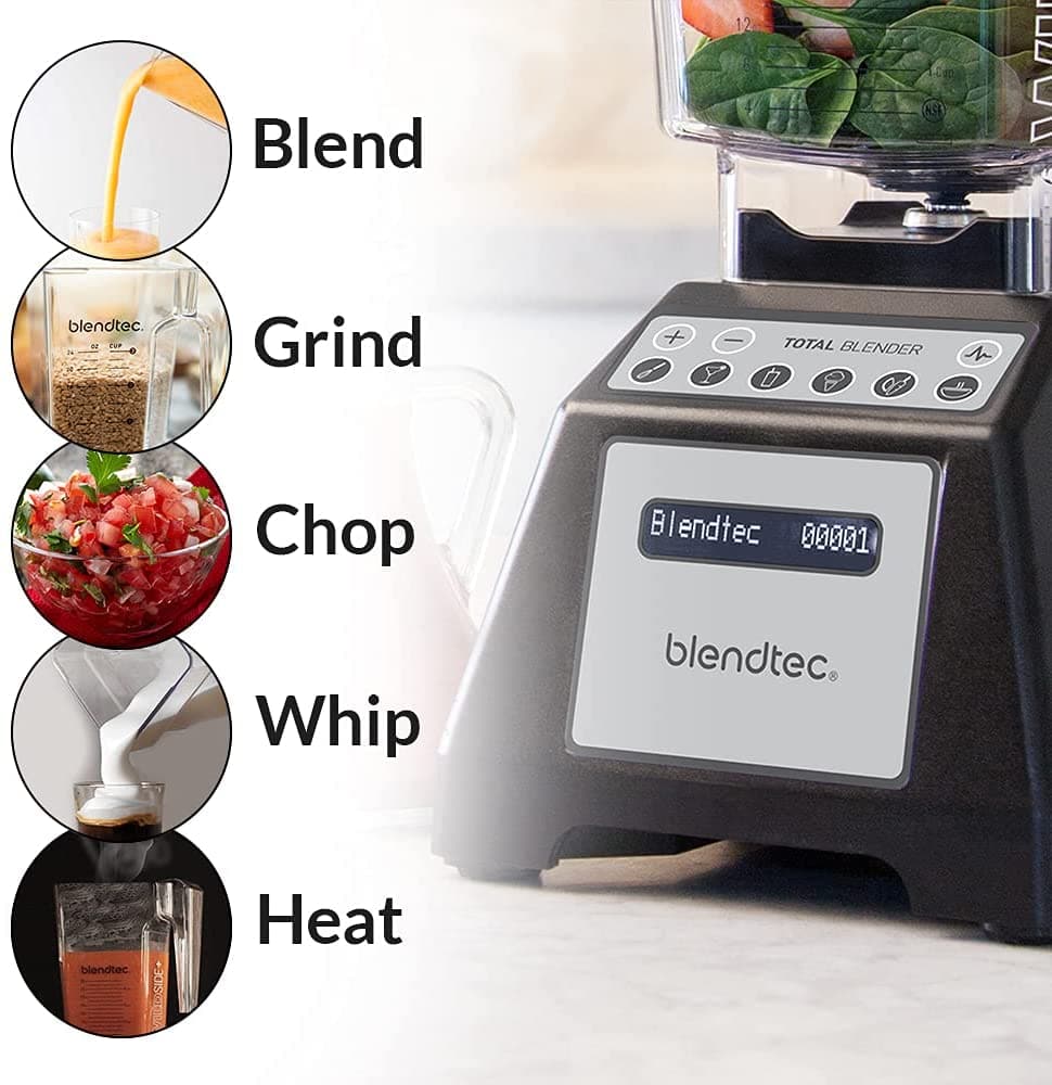 Blendtec Total Blender Classic - White (Made In Usa)