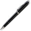 Cross Townsend, Black Lacquer, Ballpoint Pen, With Rhodium Plated Appointments - At0042-4