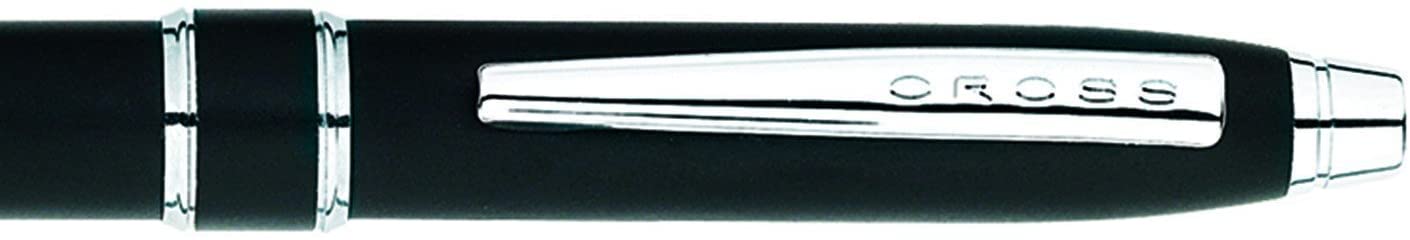 Cross Stratford Satin Black Ballpoint Pen - At0172-3