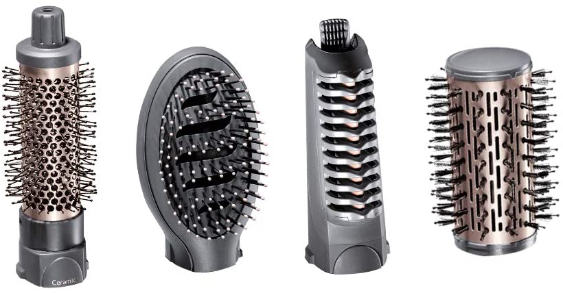 BaByliss Ceramic Rotating Ionic Air Brush 1000 Watts with Paddle Brush - Jashanmal Home