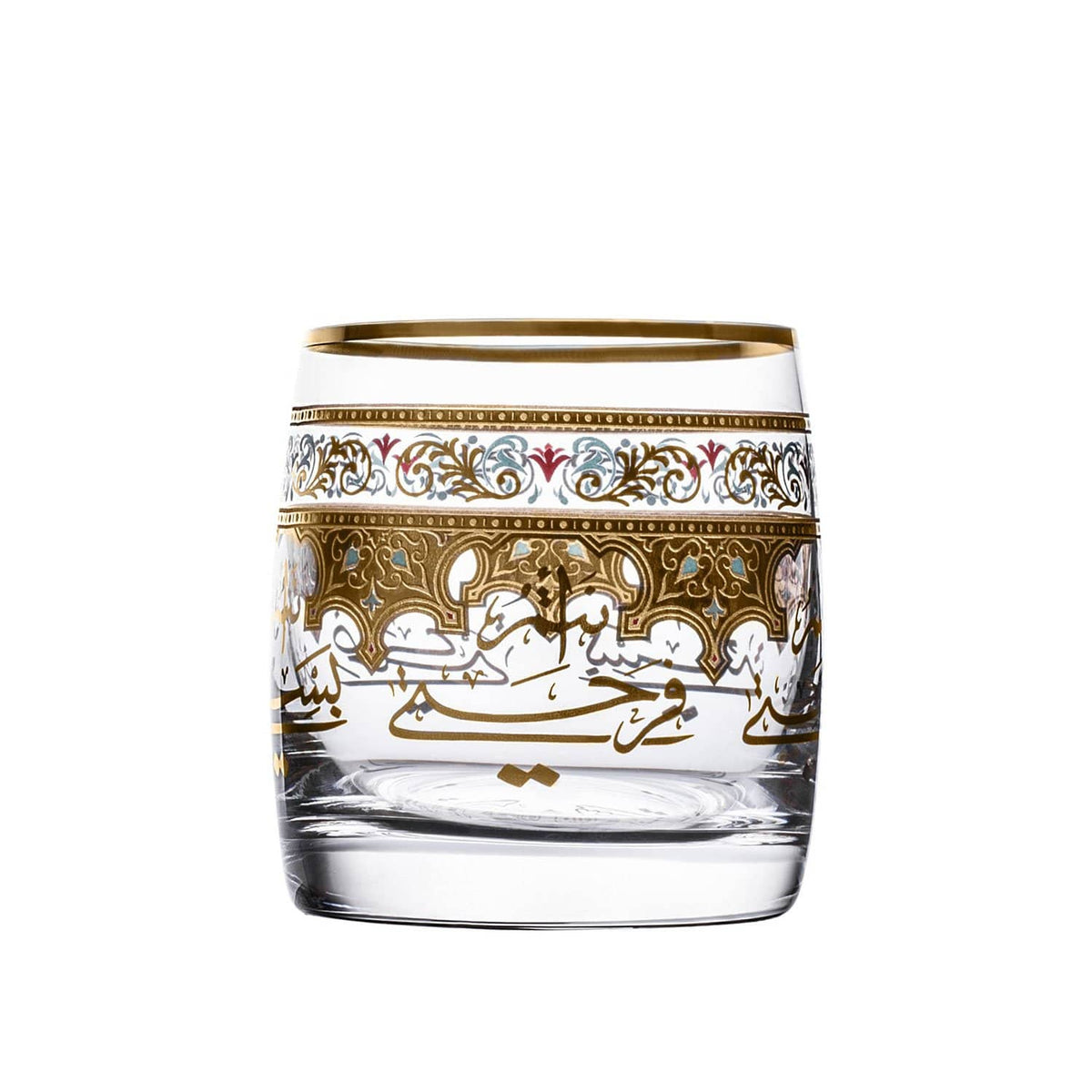 DIMLAJ SUROOR 47012 CRYSTAL TUMBLER GOLD/6 - 47012