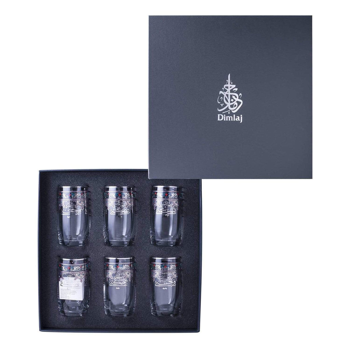 Dimlaj Suroor 47015 Crystal Tumbler Plat/6 - 47015