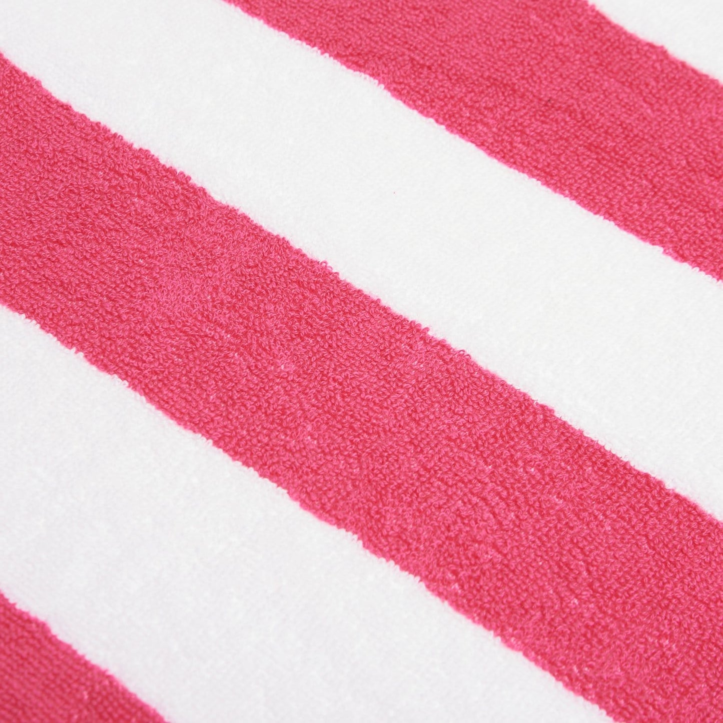 Kassatex Cabana Stripe Beach Towel Hot Pink