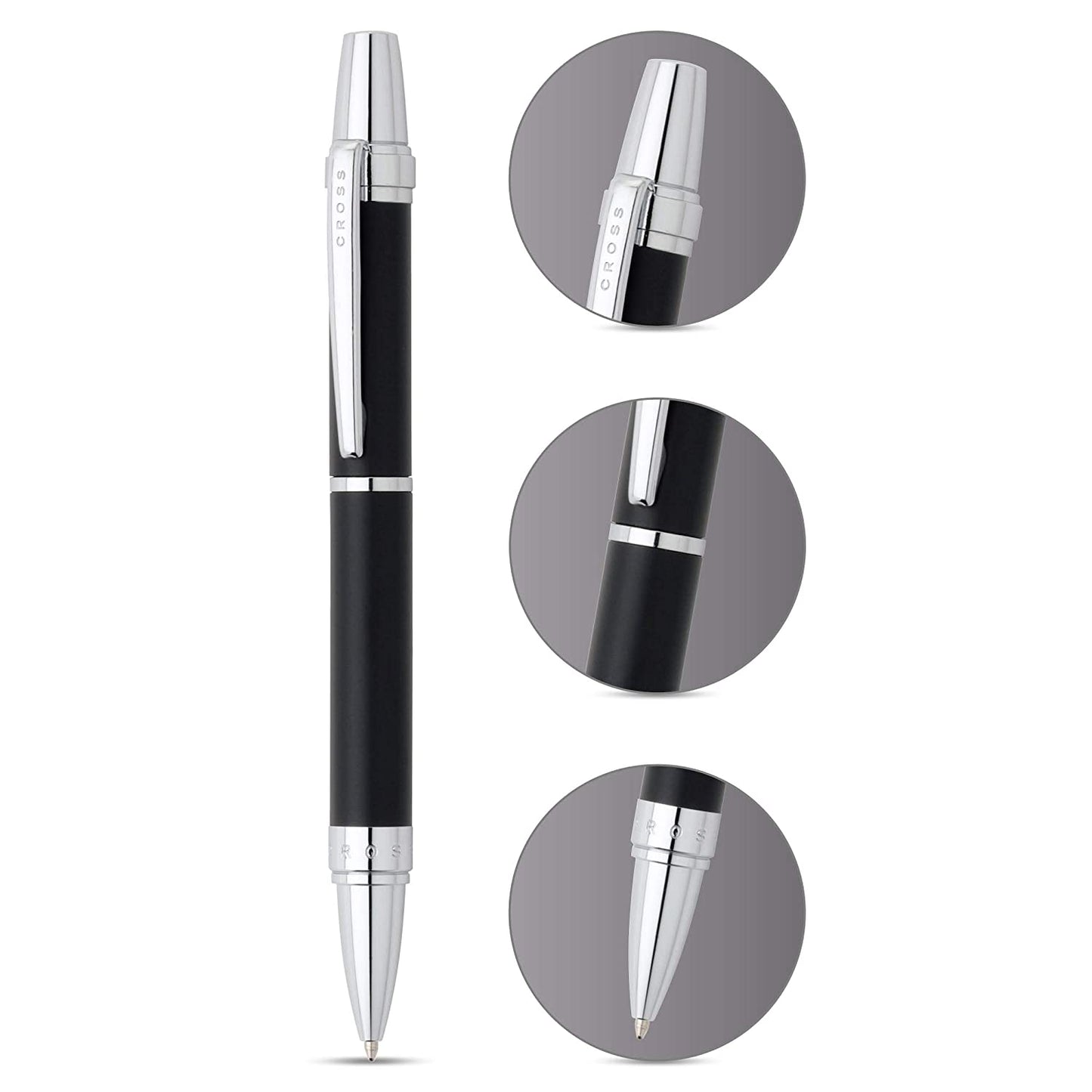 Cross Nile Matt Black Ballpoint Pen - At0382G-7