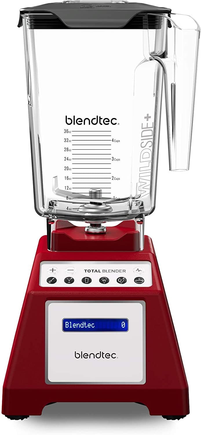 Blendtec Total Blender Classic - Red (Made In Usa)