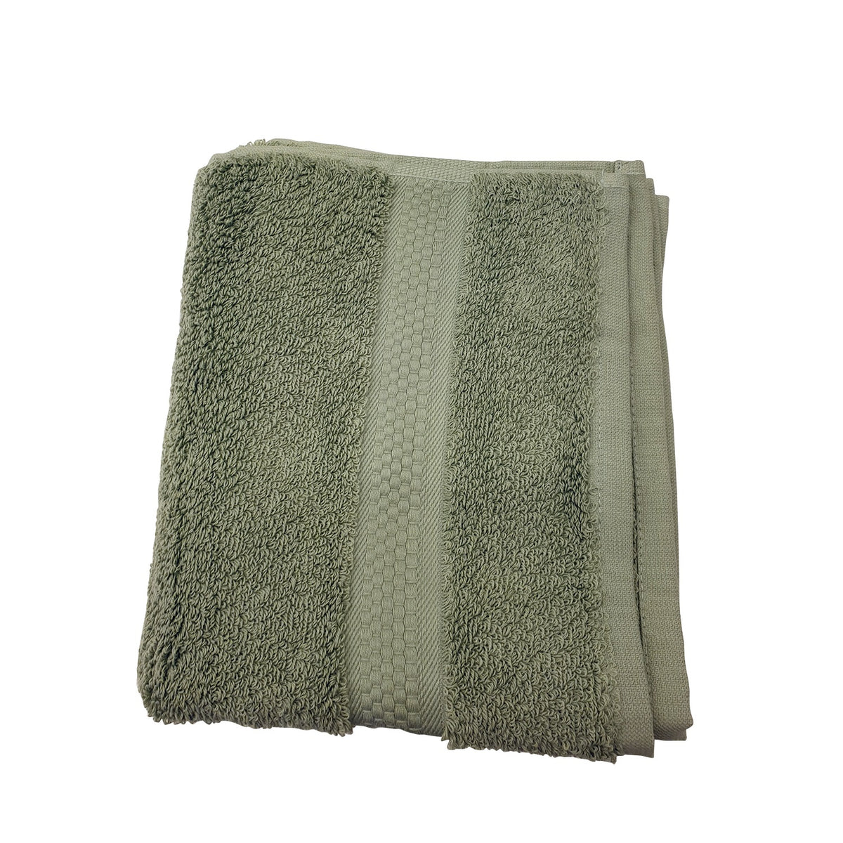VEGORA REAL HAND TOWEL GREEN 50X80CM