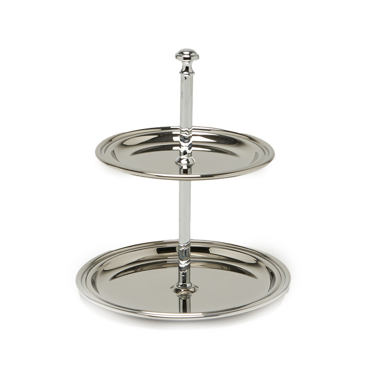 REGENT STAINLESS STEEL 2-TIER CANDY DISH - 15930