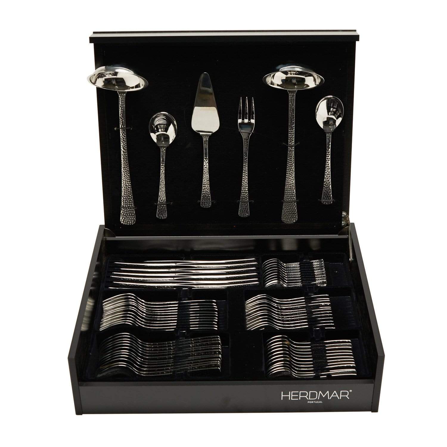 HERDMAR DUNE STEEL CANTEEN WOOD 78 PC CUTLERY SET - 1443078011710000