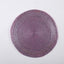 Arvd Beaded Placemat Glass Lt Purple 14X14