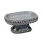 Avanti Braided Medallion Soap Dish Silver