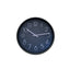 Wer Wall Clock Metal Grey 30X4X30Cm
