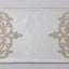 Embossed Slub Velvet+Tissue Placemat Ivory/Gold 33X48