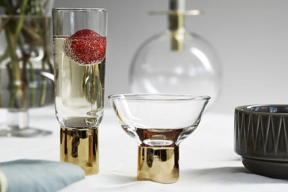 Sagaform Club Cocktail Glass Pack Of 2 Gold - Sa5009117