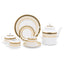 Dankotuwa Toronto Black 24Pc Tea Set