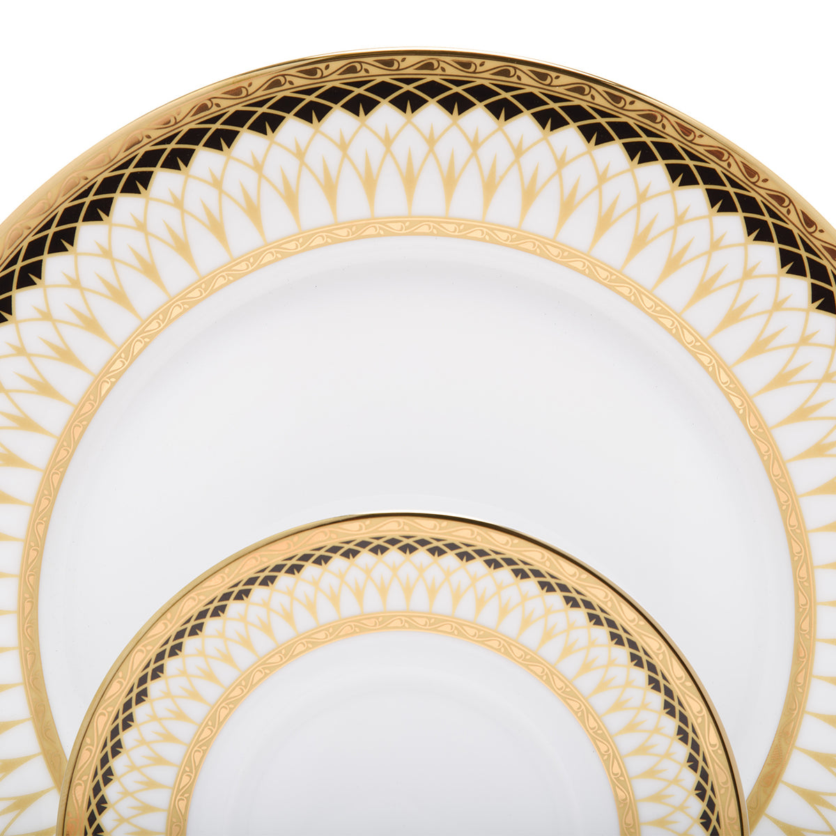 Dankotuwa Toronto Black 24Pc Tea Set