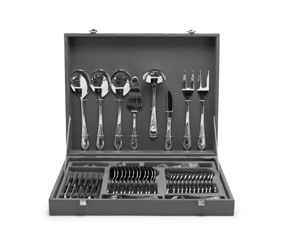 CAMEO MIRROR POLISH 68PC CUTLERY SET - GL21/MPBX