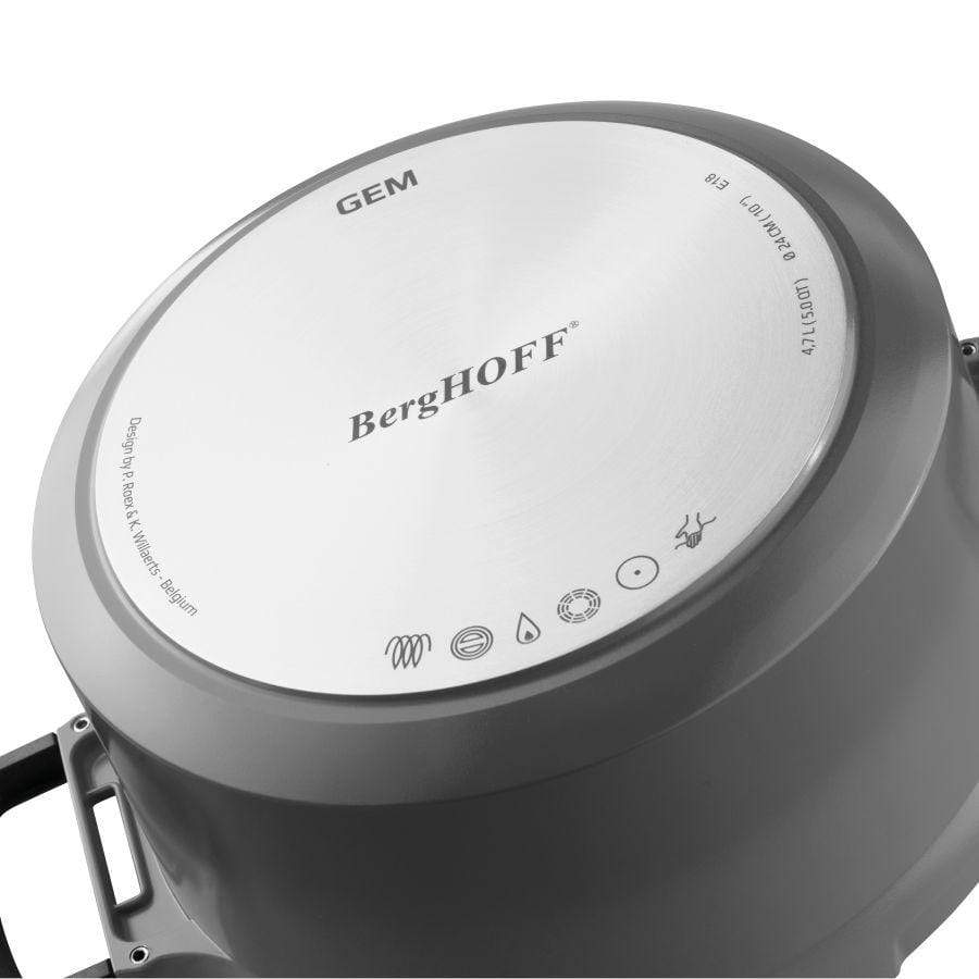 Berghoff Gem Covered Staycool 2-Handle Saute Pan Grey 24Cm - 2307422