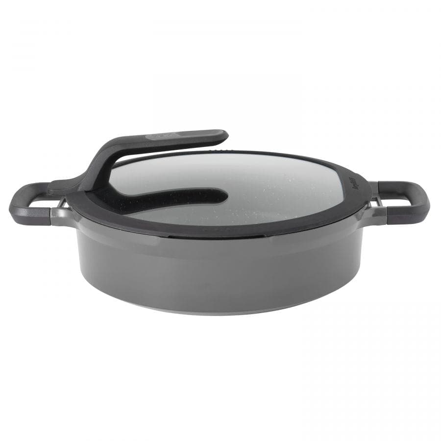 BERGHOFF GEM COVERED STAYCOOL 2-HANDLE SAUTE PAN GREY 28CM - 2307423