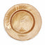 Glass Charger Plate 33Cm Gold Painted - 1Q953-006