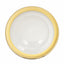 Glass Charger Plate 33Cm Clear With Gold Plating Rim - 1Q608-024