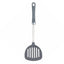 Kitchencraft Stainless Steel Soft Grip Handled Half Round Turner