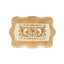 Sezzatini Spartaco Avorio Oro Medium Carved Rectangle Tray 34 X 48Cm - Vl-238-4-3131