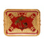 Sezzatini Camel & Tree Oro Ros Cel Large Rectangle Tray 37 X 49Cm - Vl-234-5-3708