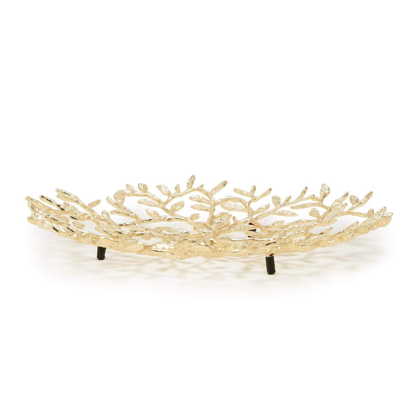 Birch Large Platter Gold Finished - 1218204