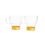Sagaform Big Glasss Mug Pack Of 2 Gold - 5018075