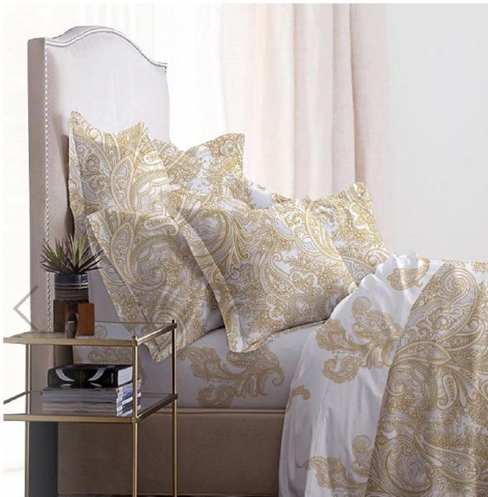 VEGORA PRINTED COTTON CANUT 2PC PILLOW SHAM - 83009459