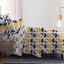 Vegora Printed Cotton Plaza 5Pc Comforter Set King - 83009497