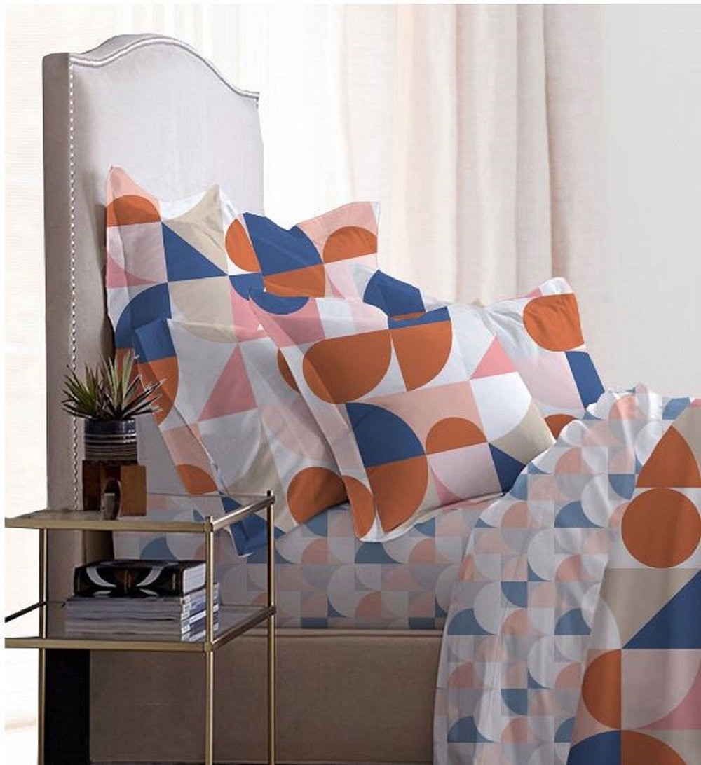 VEGORA PRINTED MICROFIBER CALDES 2PC PILLOW SHAM - 83009471