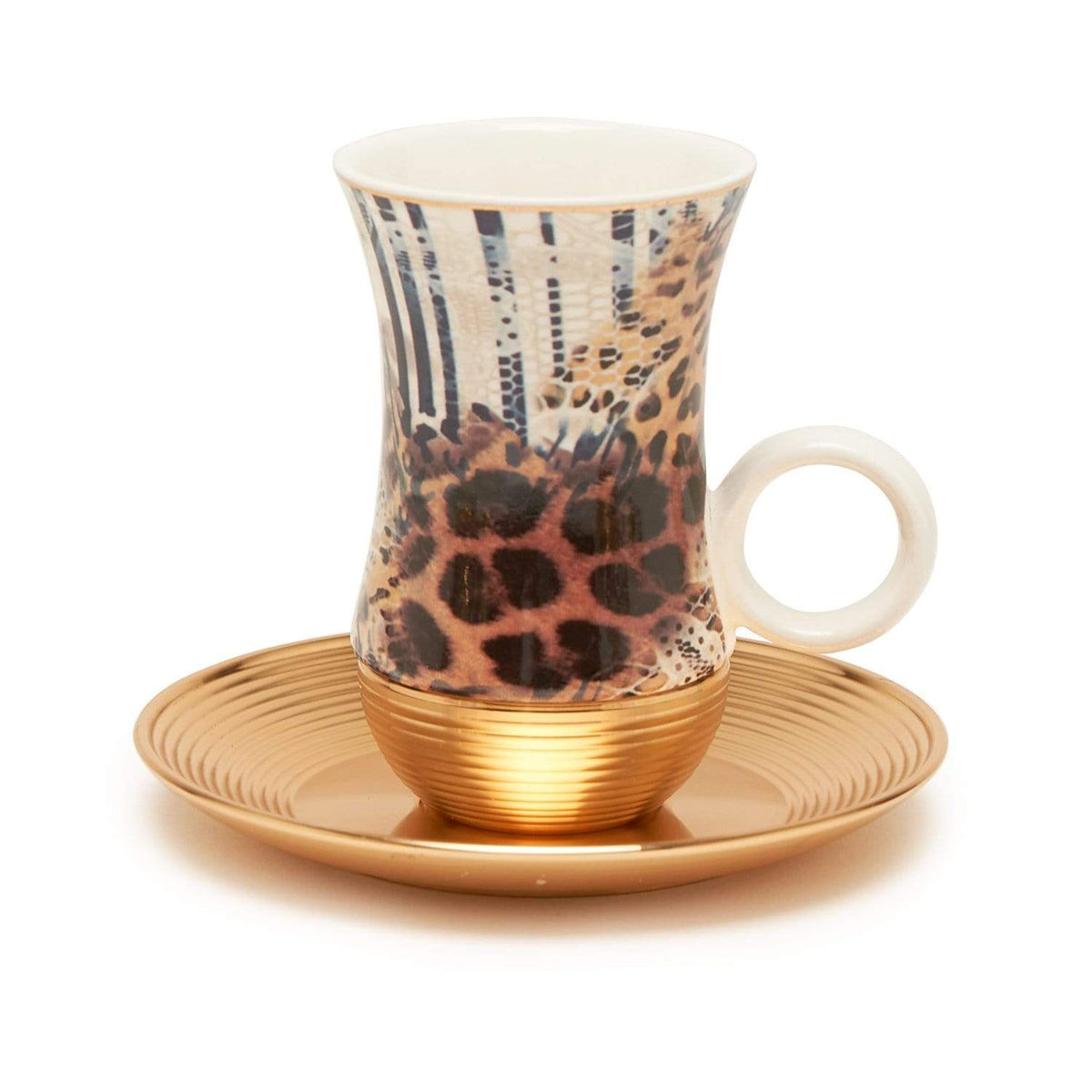 Amber Cara Gold 22Pc Flask Tea Set - Am9415-S21-Car